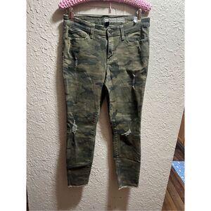 Gap Camo Legging Skimmer Jeans Woman’s Size 6
